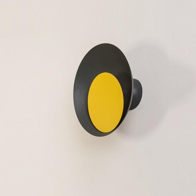 Grais - Moderne Nordische Macaroon-Mond LED-Wandlampe