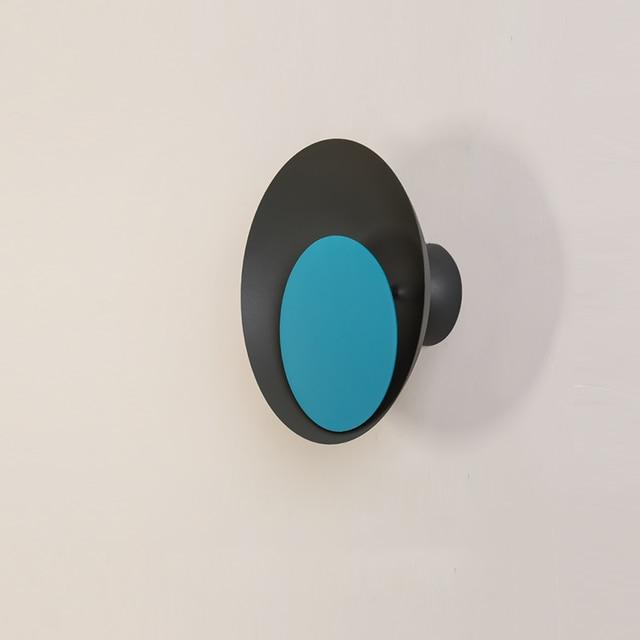 Grais - Moderne Nordische Macaroon-Mond LED-Wandlampe