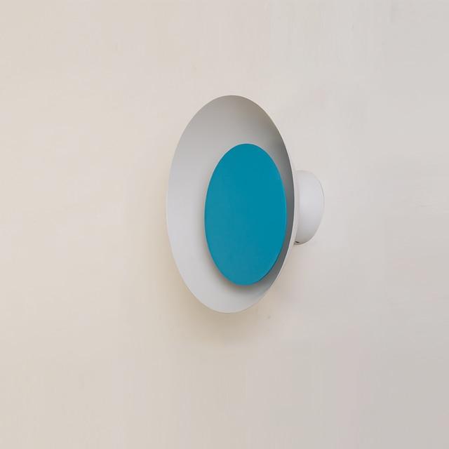 Grais - Moderne Nordische Macaroon-Mond LED-Wandlampe