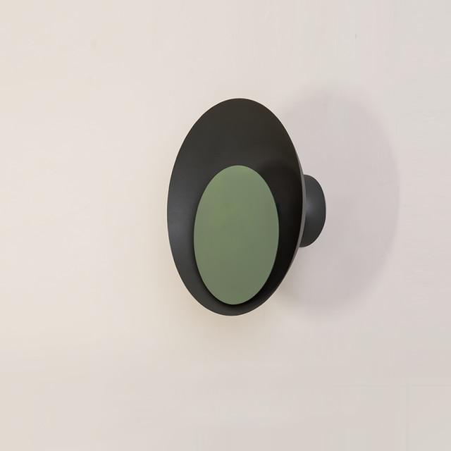 Grais - Moderne Nordische Macaroon-Mond LED-Wandlampe