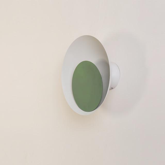 Grais - Moderne Nordische Macaroon-Mond LED-Wandlampe