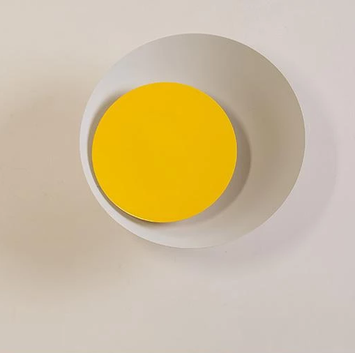 Grais - Moderne Nordische Macaroon-Mond LED-Wandlampe