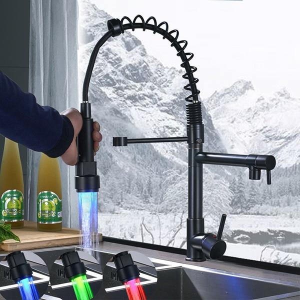 Carylon - LED-Küchen-Federmontage-Armatur