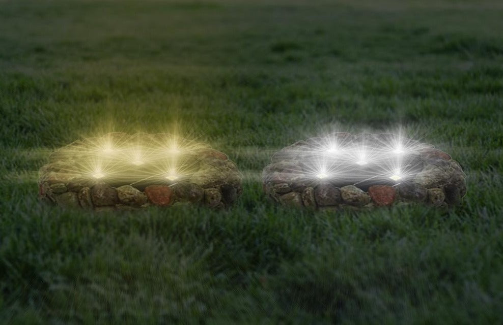 Kopfsteinpflaster Solar-LED-Leuchte