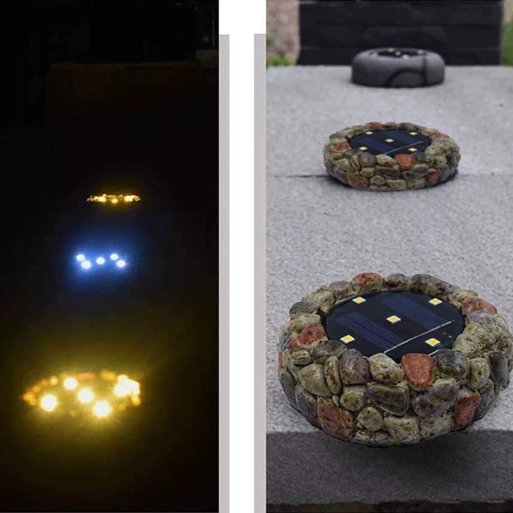 Kopfsteinpflaster Solar-LED-Leuchte
