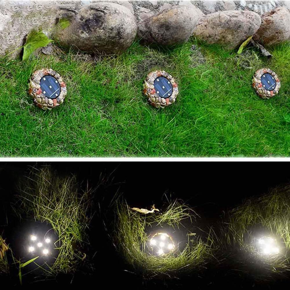 Kopfsteinpflaster Solar-LED-Leuchte