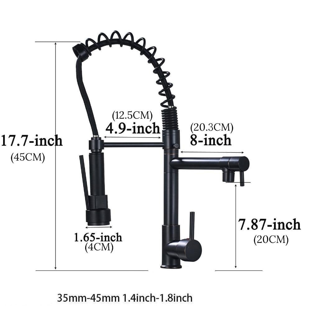 Carylon - LED-Küchen-Federmontage-Armatur