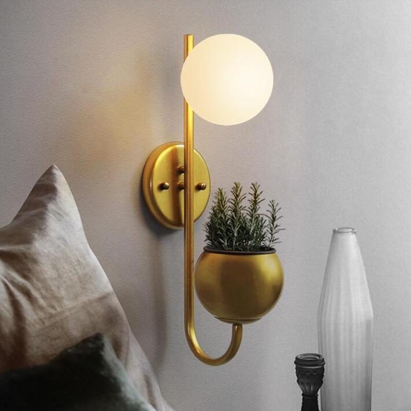 Hiram - Moderne Nordische Pflanzenlampe