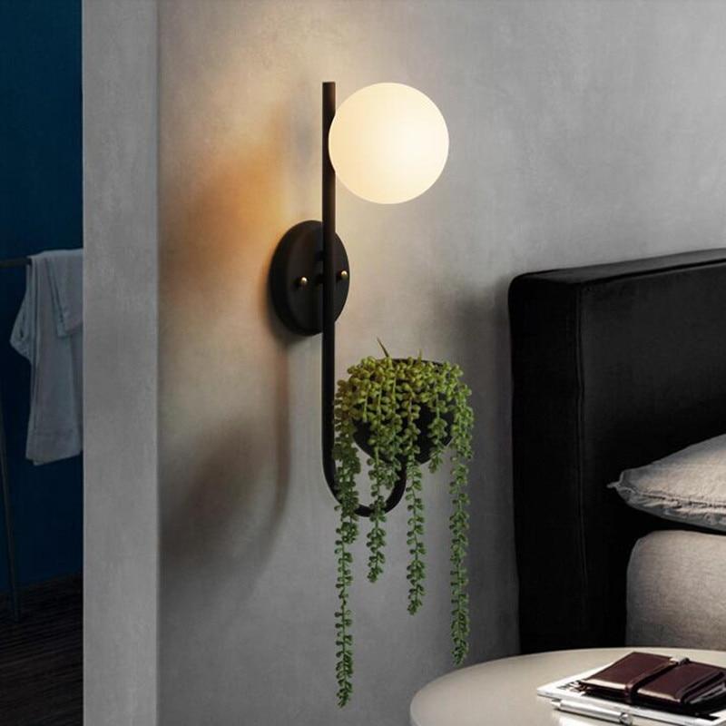 Hiram - Moderne Nordische Pflanzenlampe