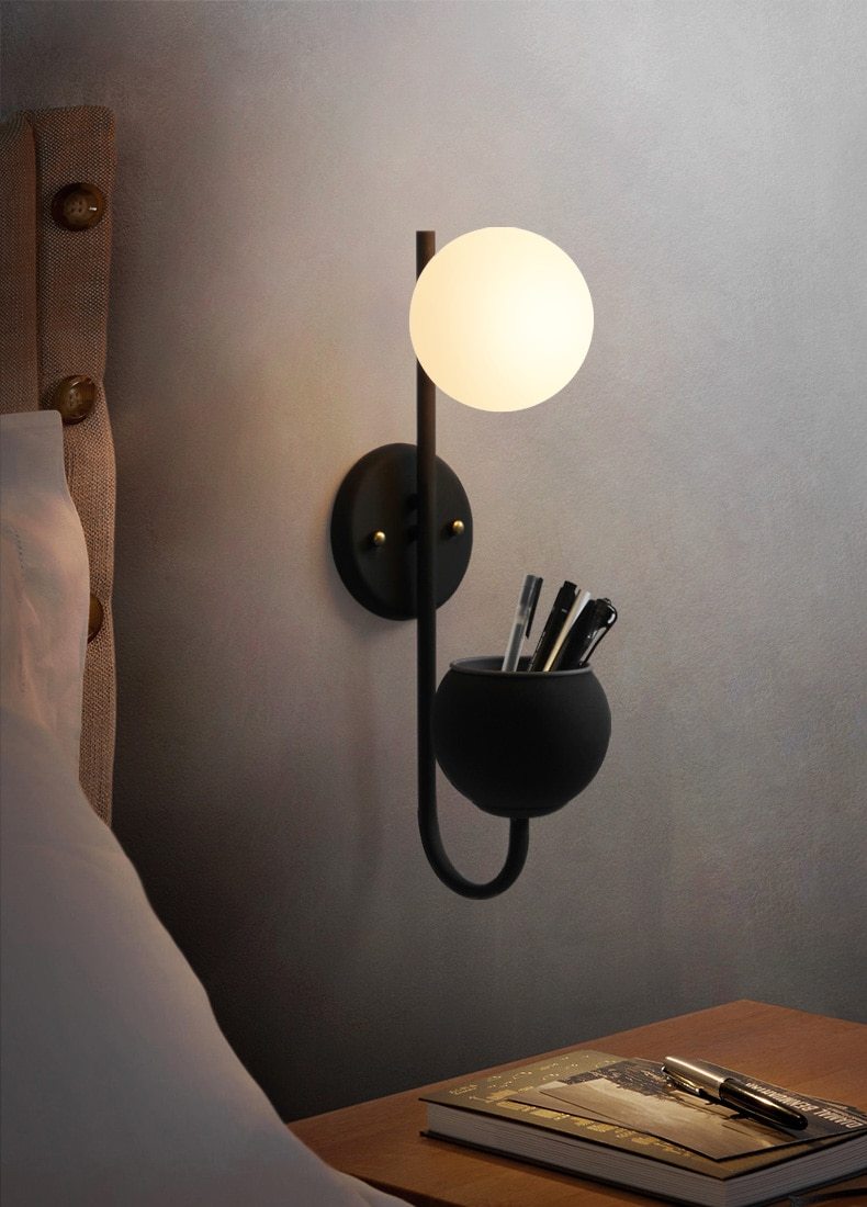 Hiram - Moderne Nordische Pflanzenlampe